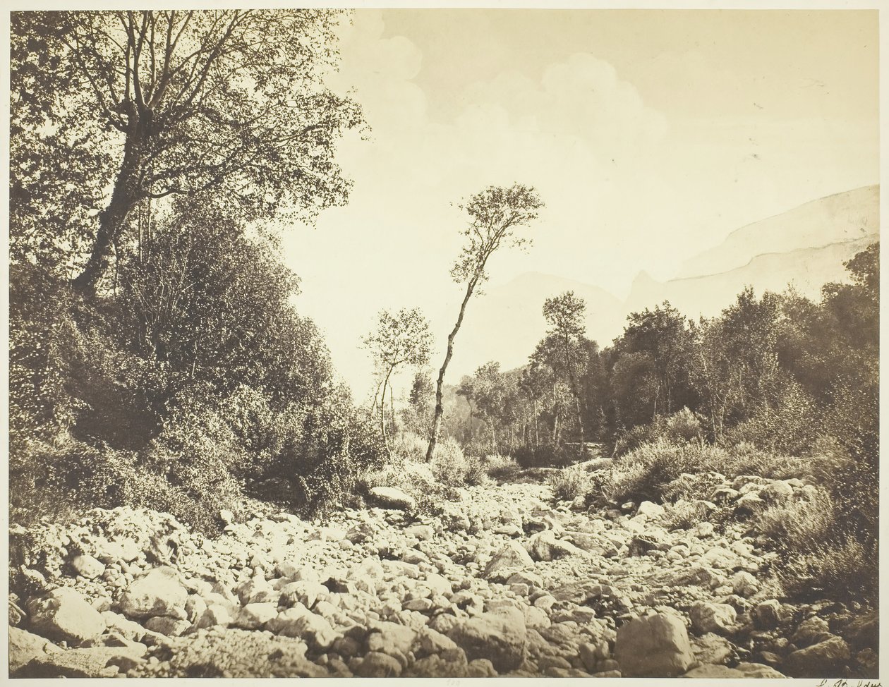 Voreppe Dauphine, c. 1855. od Édouard Baldus