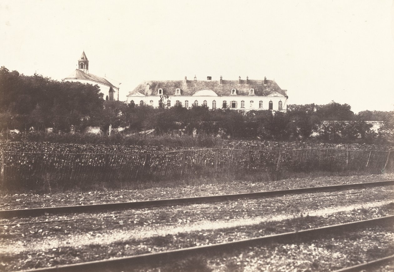 Gard Abbeville poblíž Abbeville od Edouard Denis Baldus