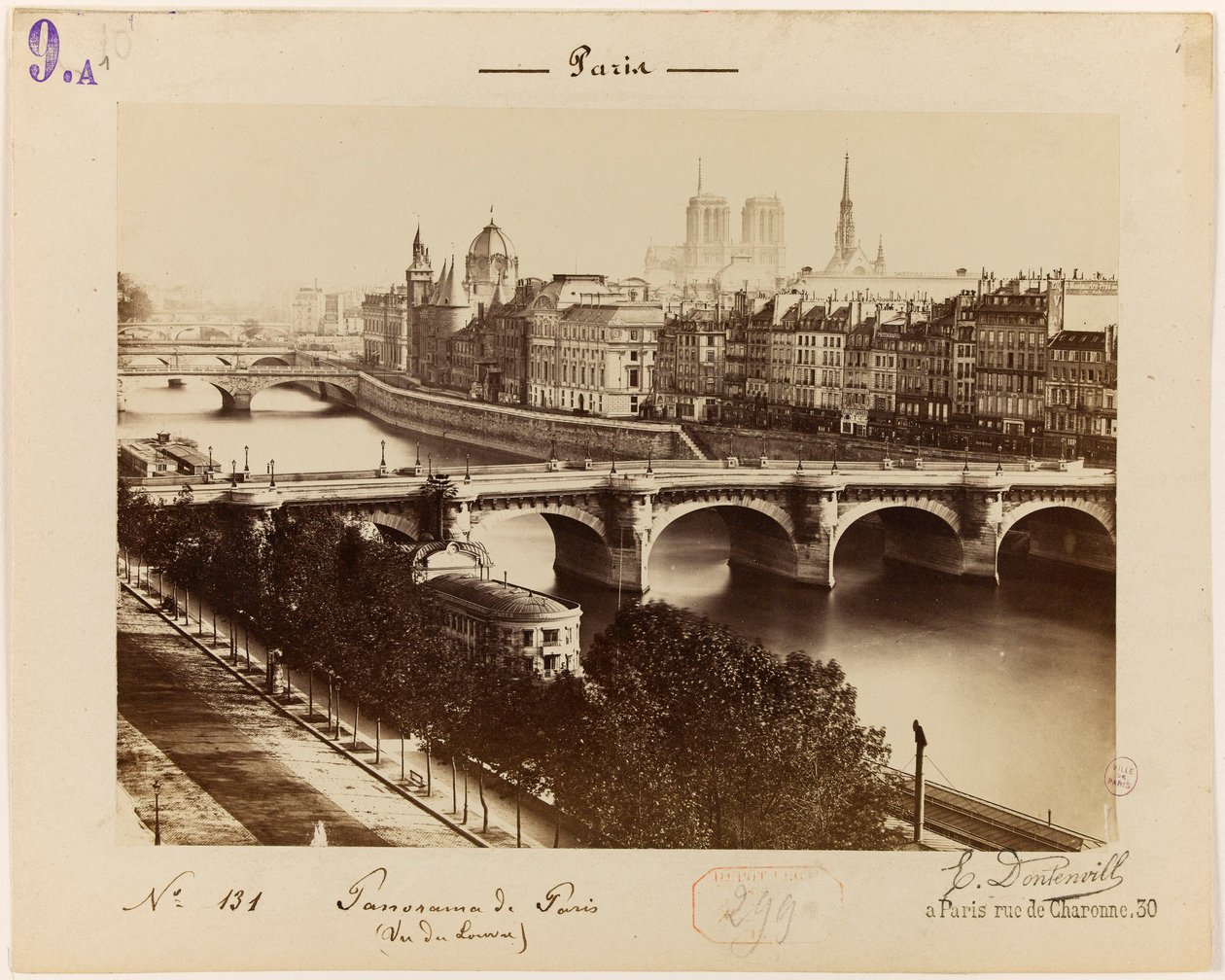 Paris od Edouard Dontenville