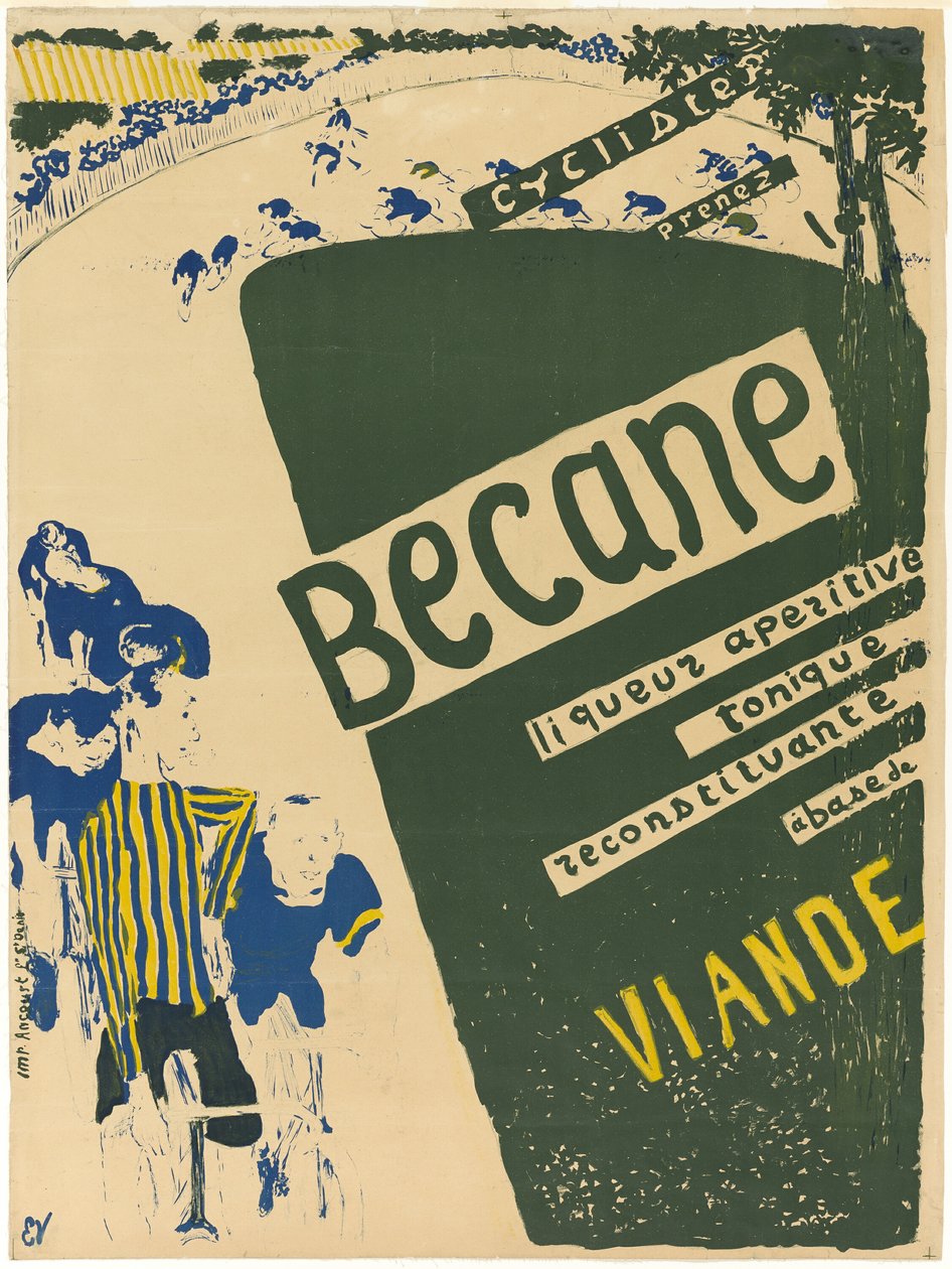 Jízdní kolo od Édouard Jean Vuillard