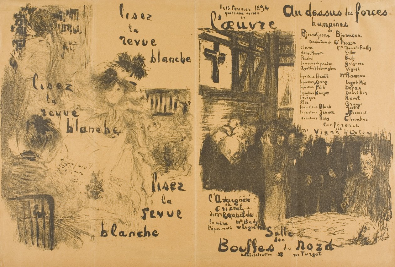 Přečtěte si "La Revue Blanche" v proměně - Za hranice lidské síly od Édouard Jean Vuillard