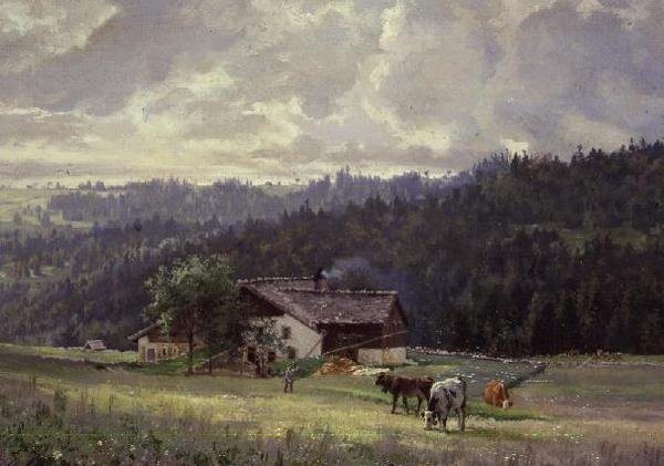 V Sandoz a la Joux Perret od Edouard Jeanmarie