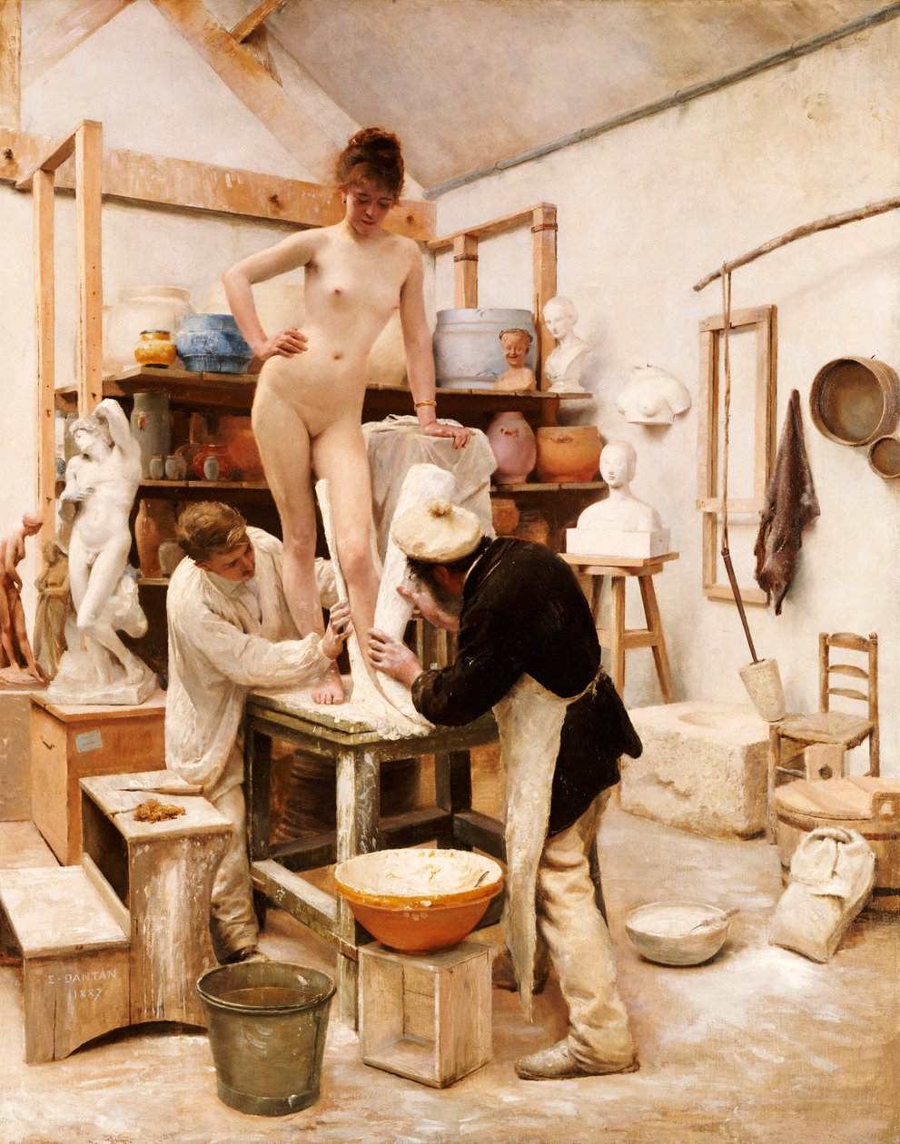 Plíseň z přírody, 1887 od Edouard Joseph Dantan