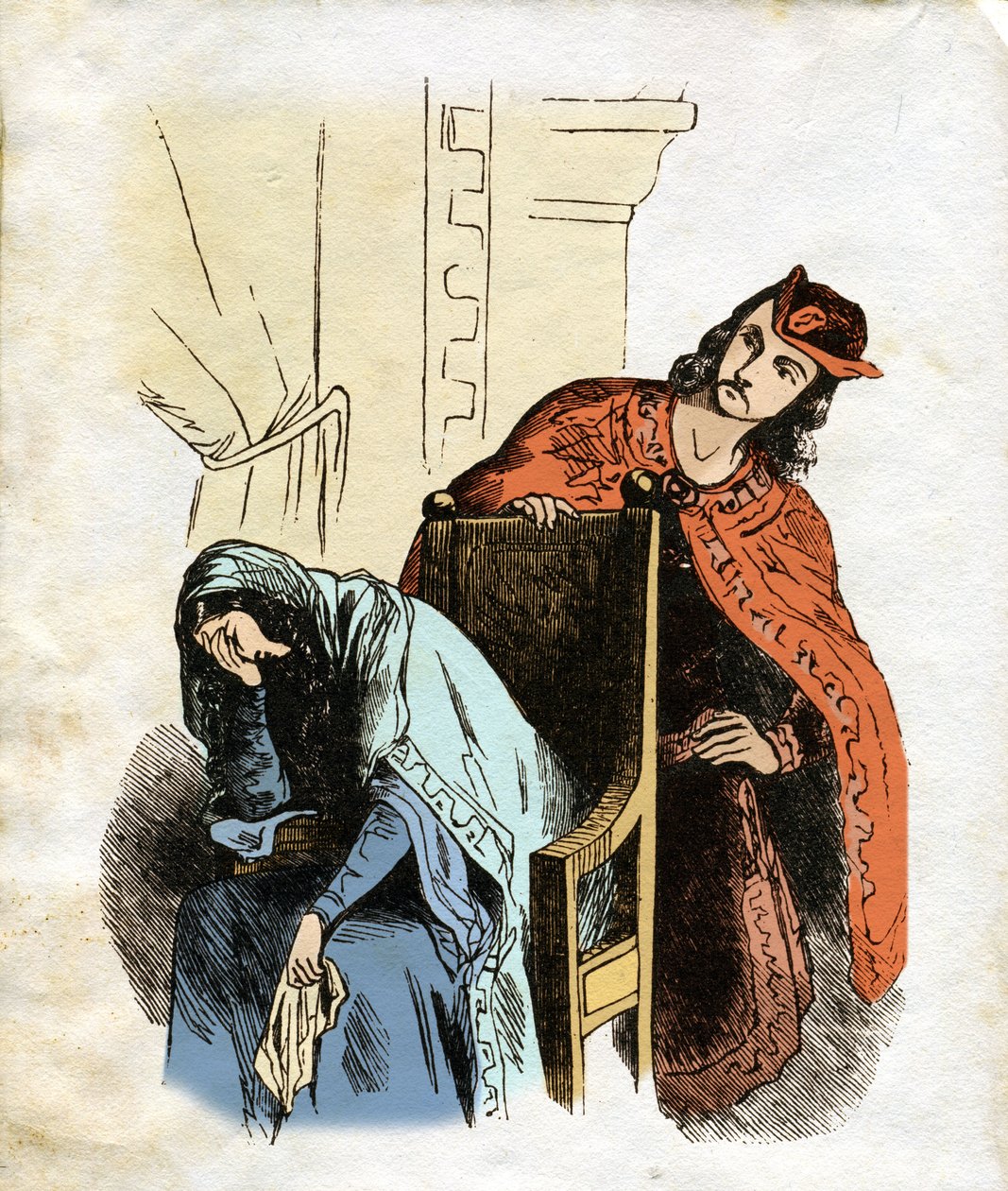 Ilustrace k Ivanhoe (lept) od Edouard & Lix Theodore (1830-1897) Frere