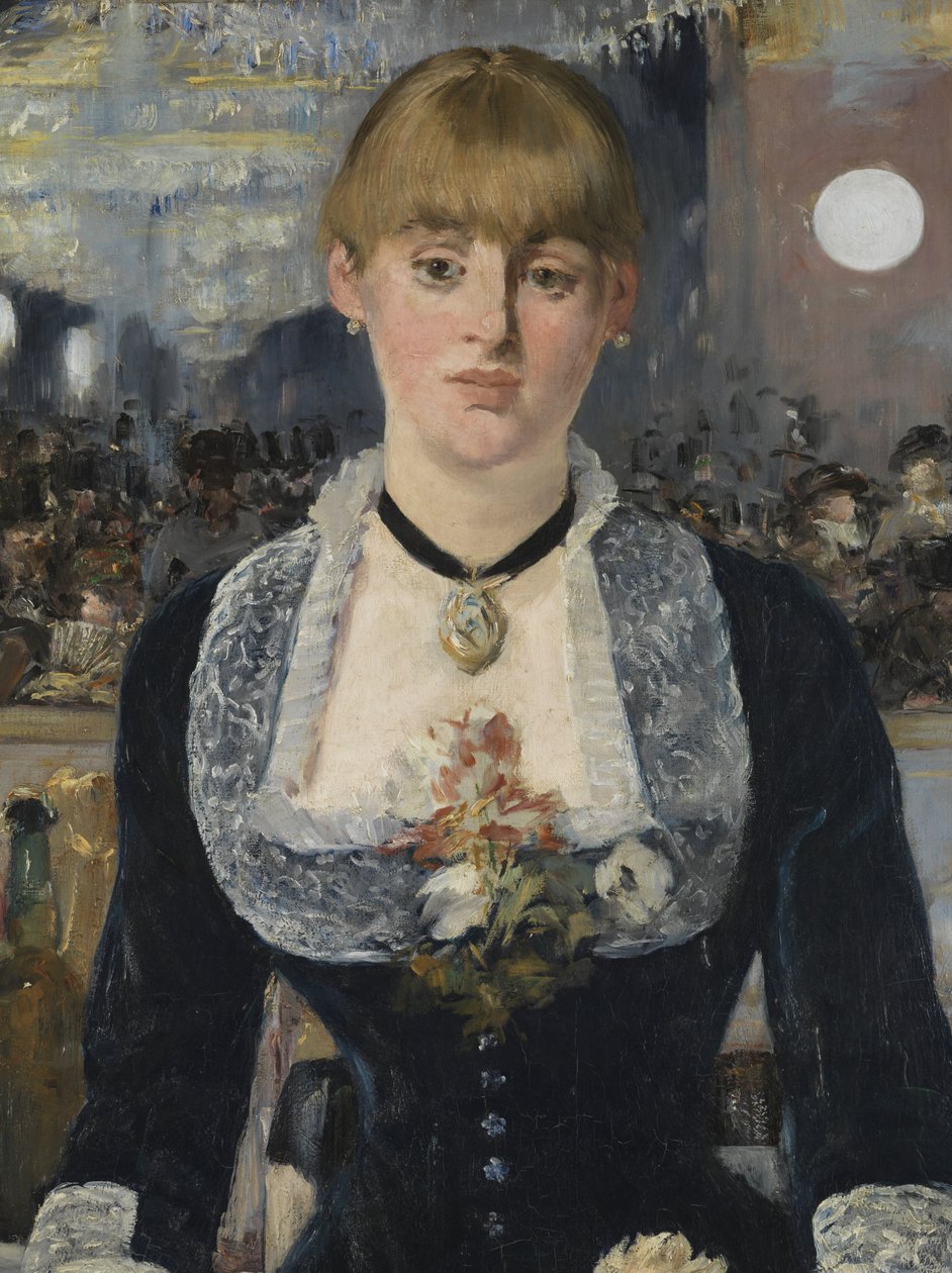 Bar at the Folies-Bergere, 1881-82 (detail 2536) od Édouard Manet
