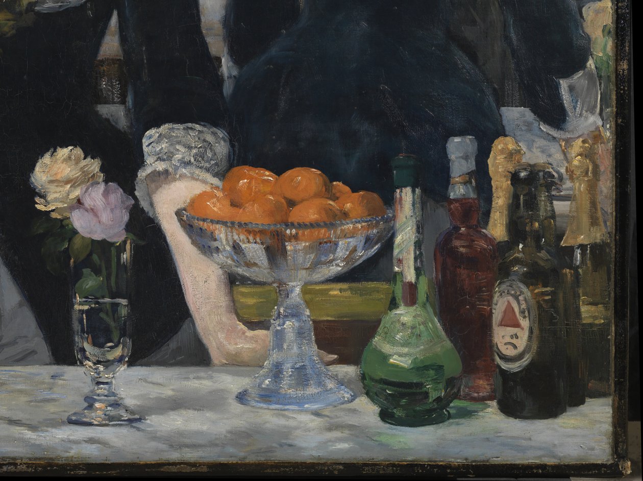 Bar at the Folies-Bergere, 1881-82 (detail 2536) od Édouard Manet