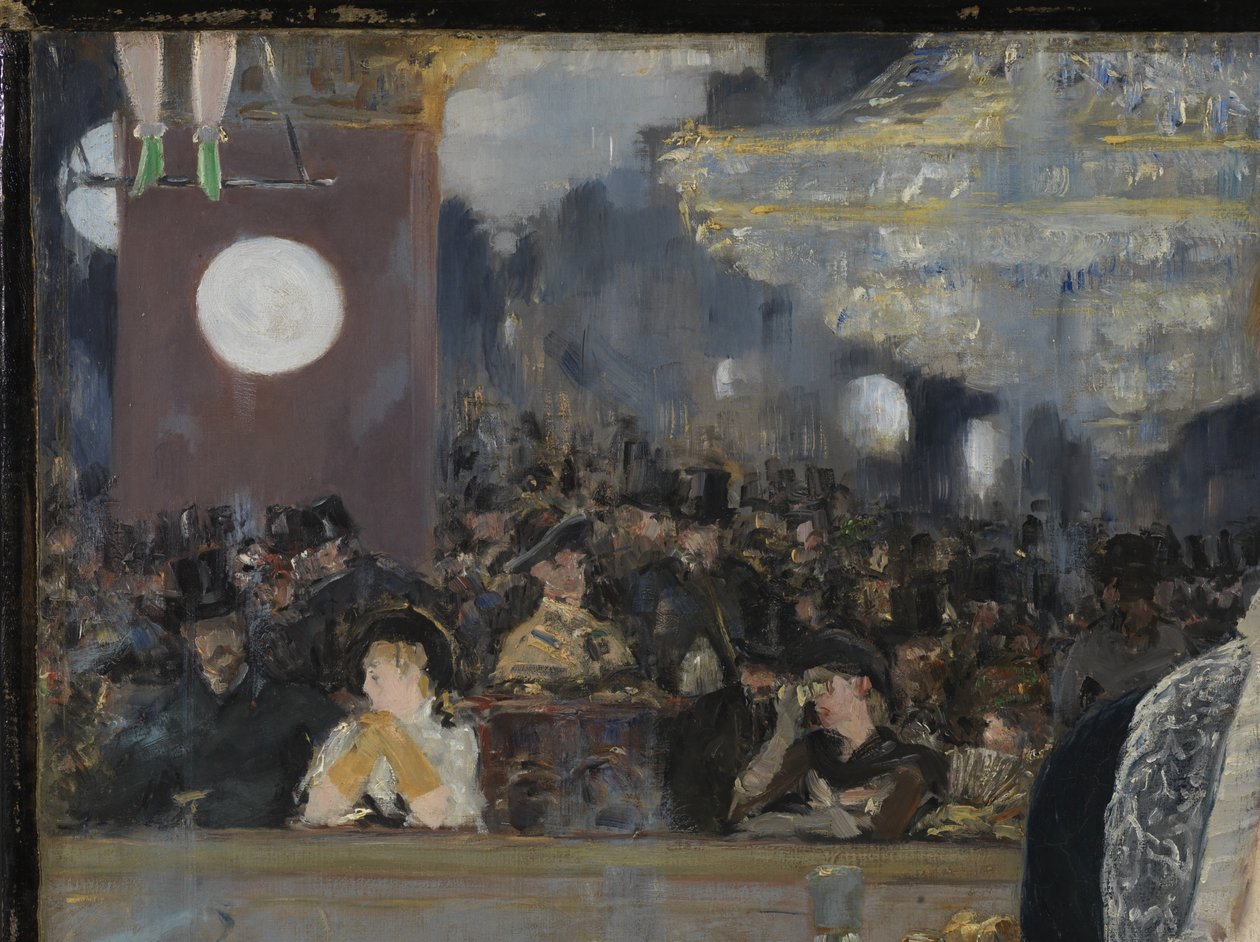 Bar at the Folies-Bergere, 1881-82 (detail 2536) od Édouard Manet