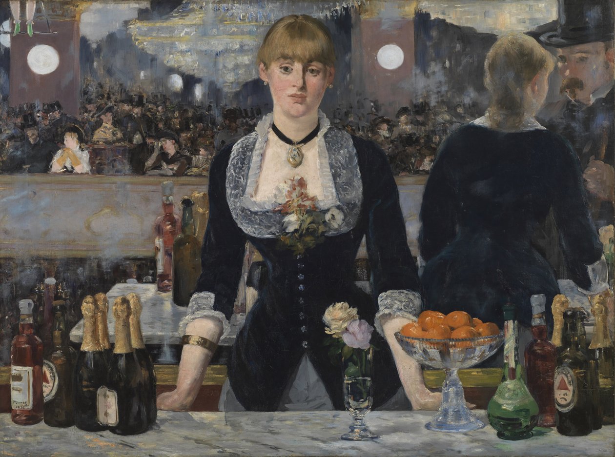 Bar v Folies-Bergere, 1881-82 od Édouard Manet