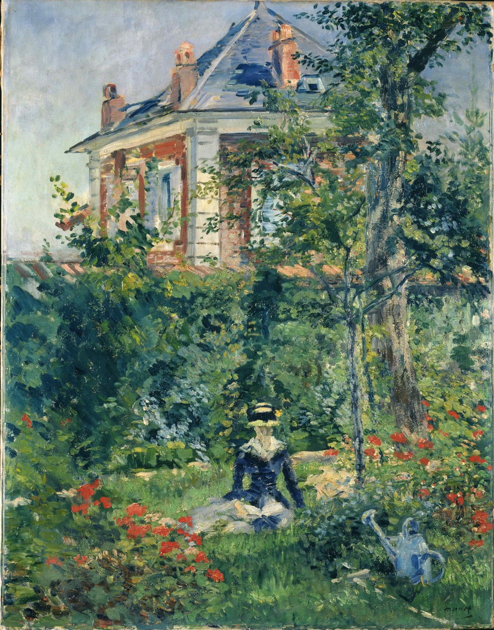 Zahradní kout v Bellevue od Édouard Manet