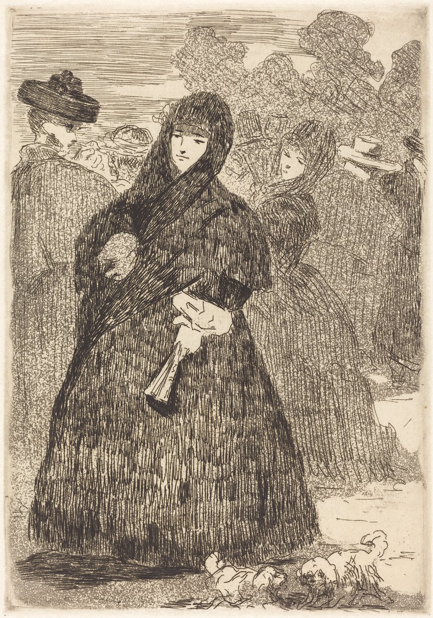 Na Prado Au Prado, 18651868. od Édouard Manet