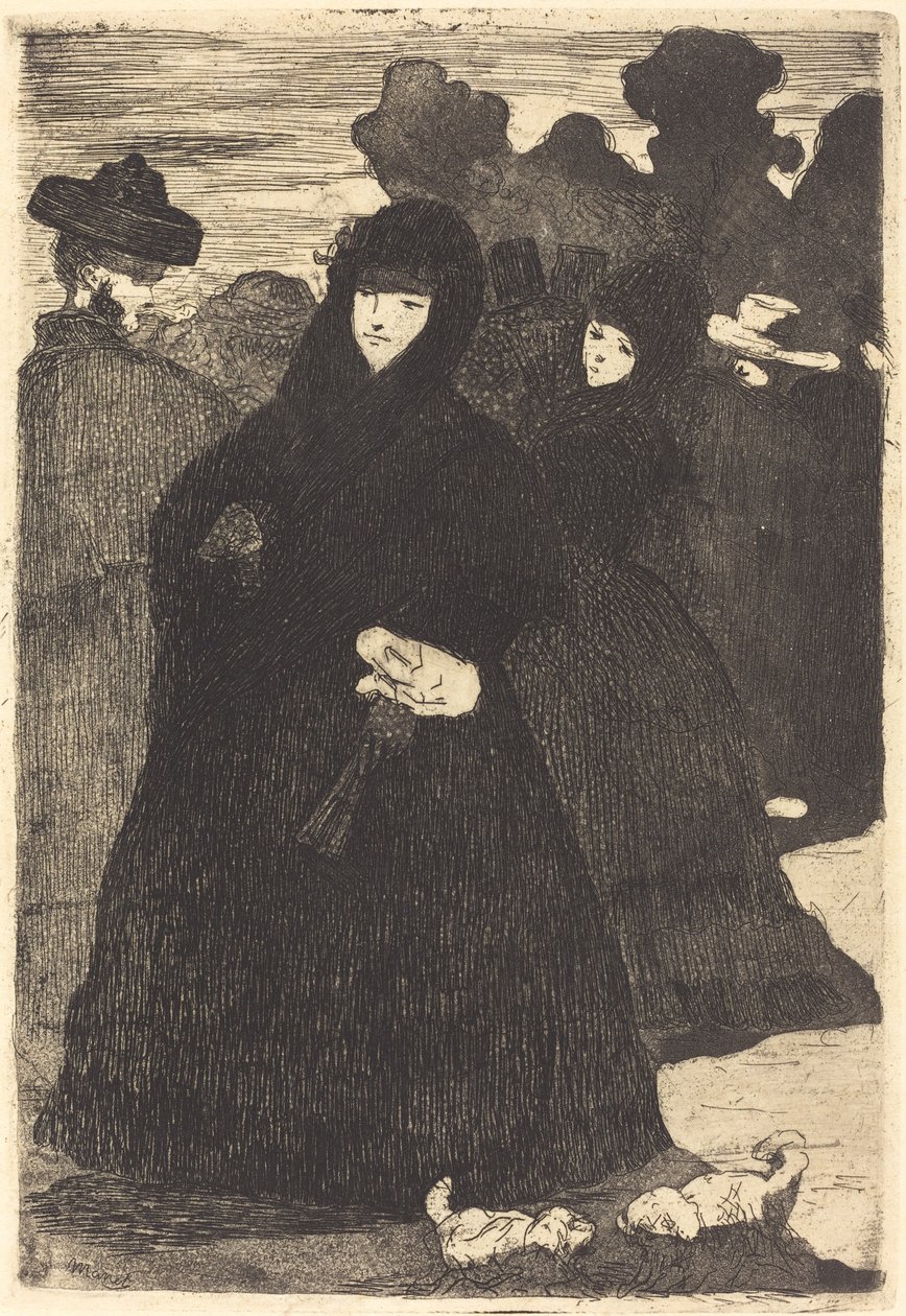Na Prado Au Prado, 18651868. od Édouard Manet