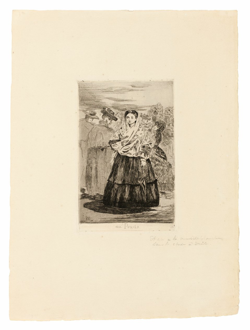 Na Prado I od Édouard Manet