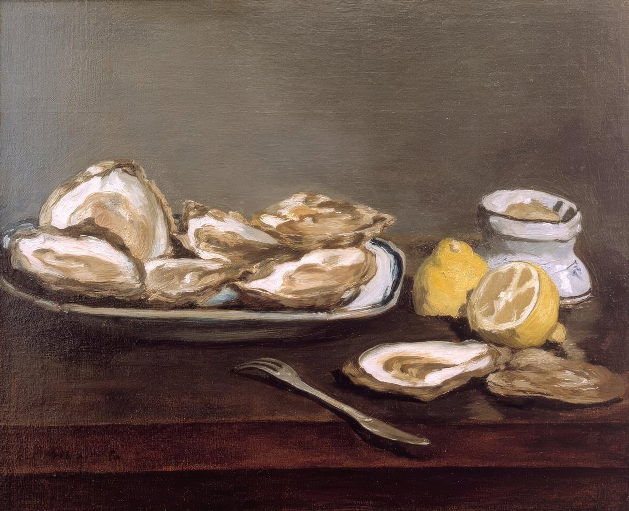 Ústřice od Édouard Manet