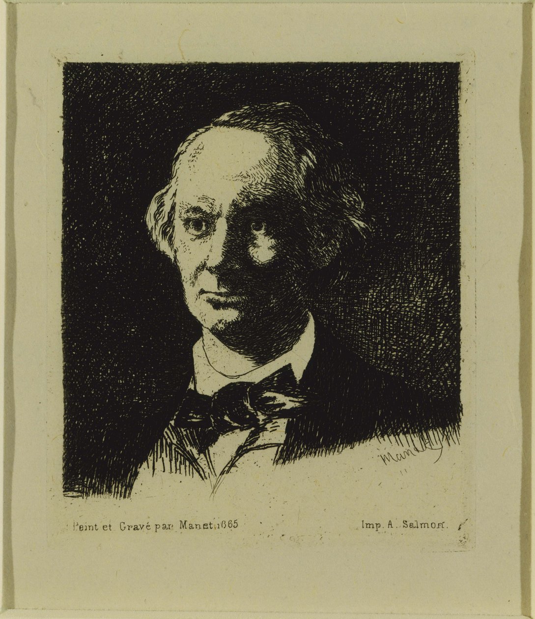 Baudelaire od Édouard Manet