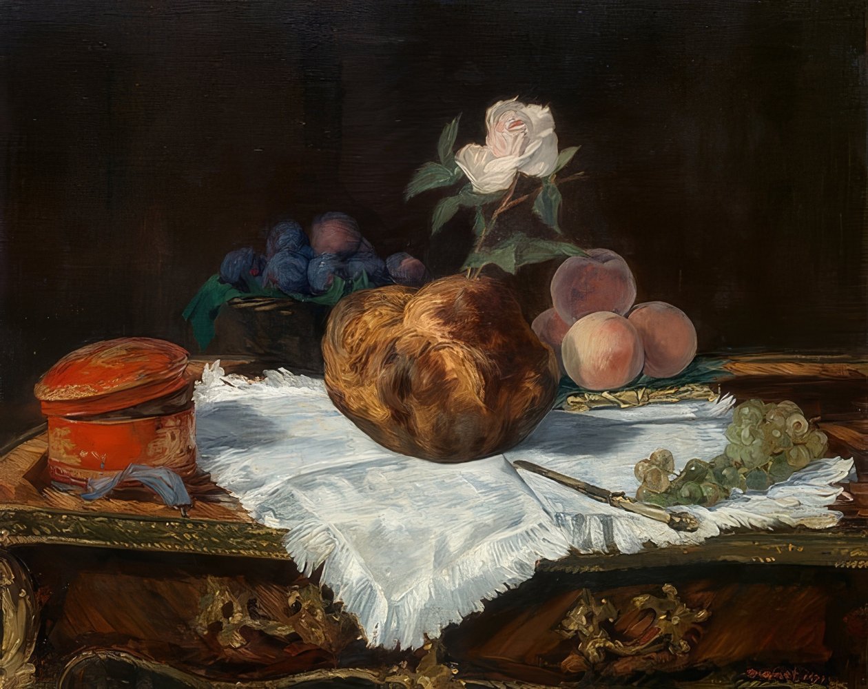 Brioche. 1870 od Édouard Manet