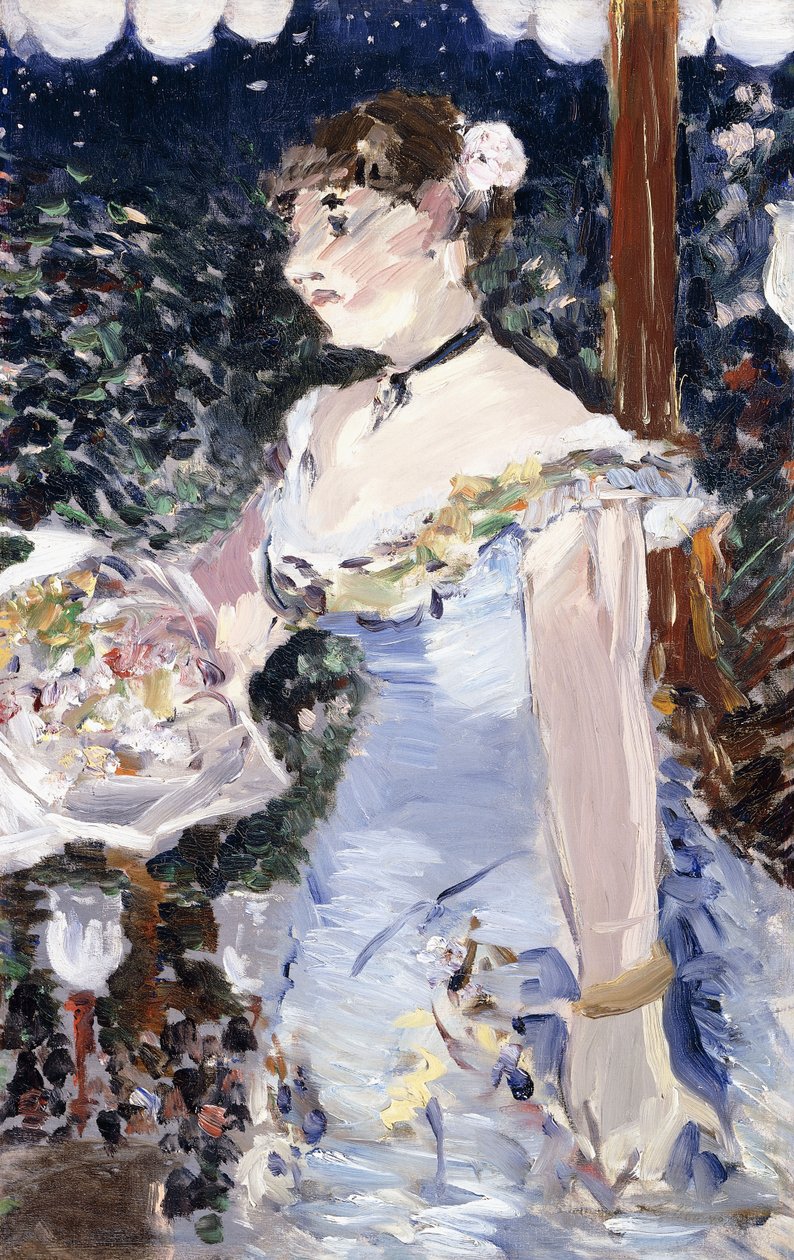 Kavárně-koncertní zpěvák od Édouard Manet