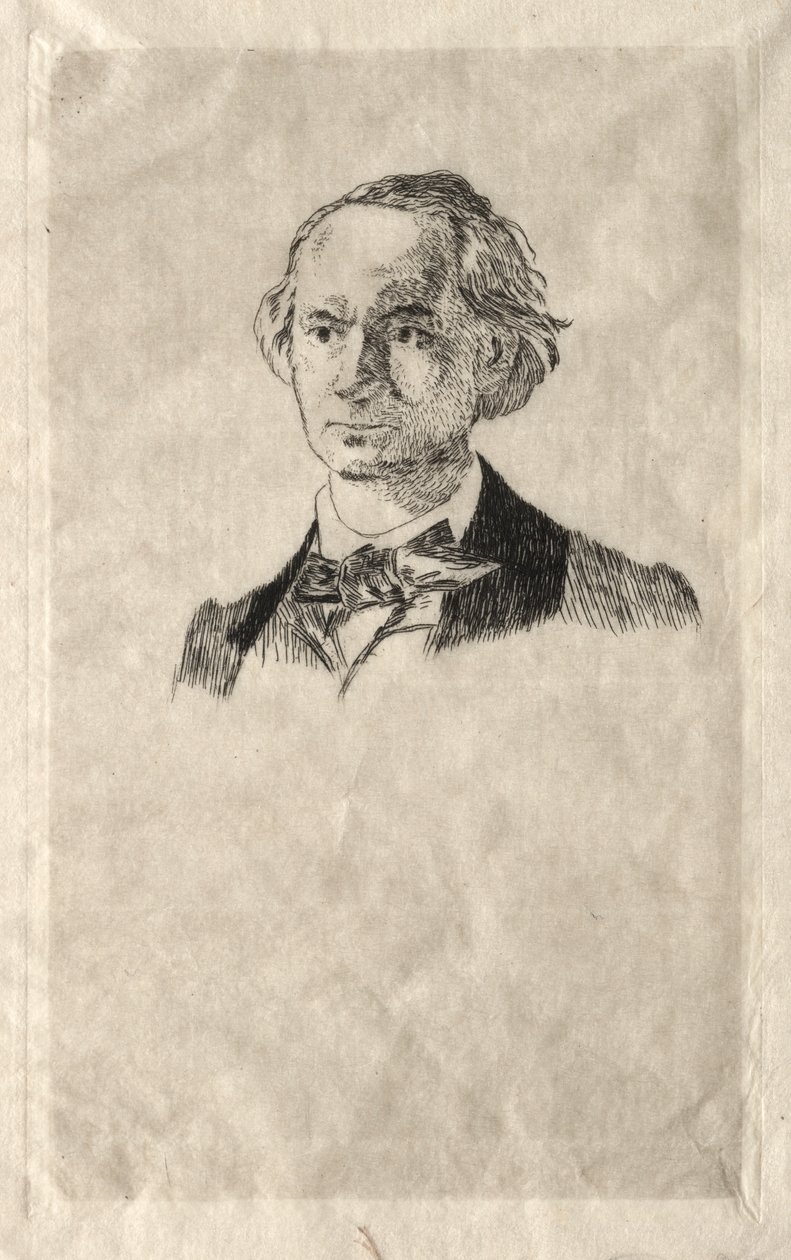 Charles Baudelaire od Édouard Manet