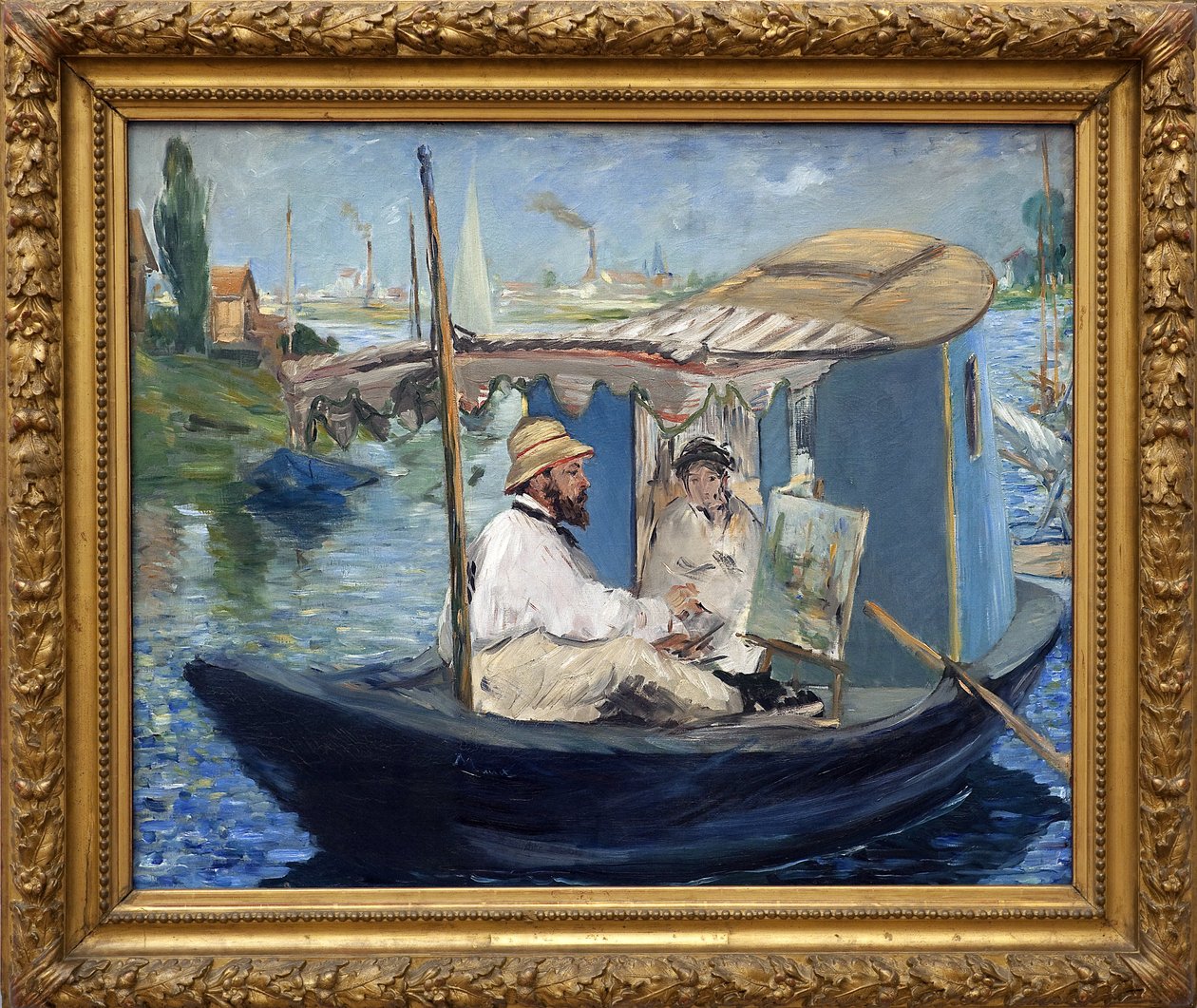 Claude Monet od Édouard Manet