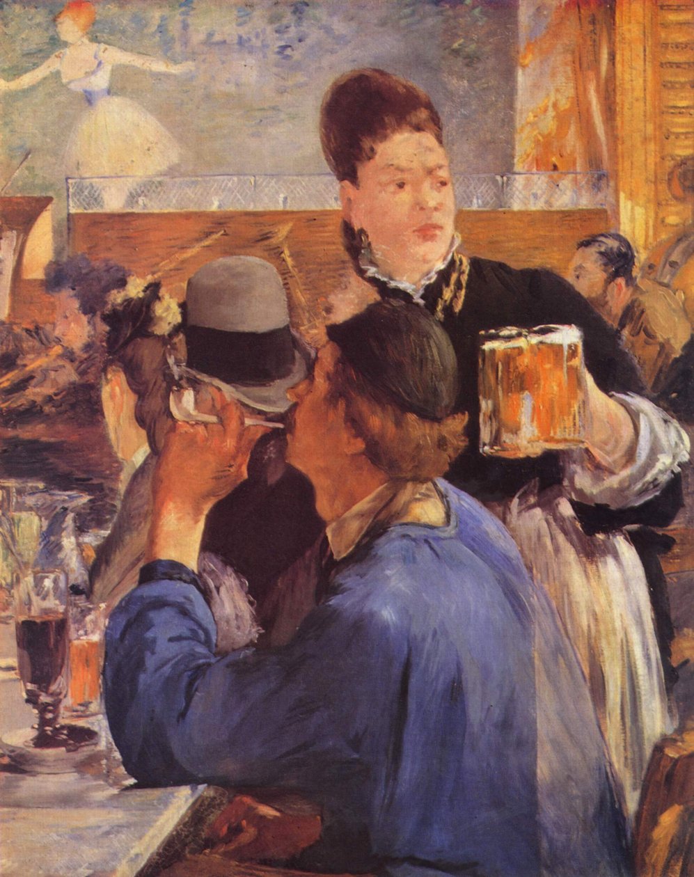 Koutek kavárny-koncert od Édouard Manet