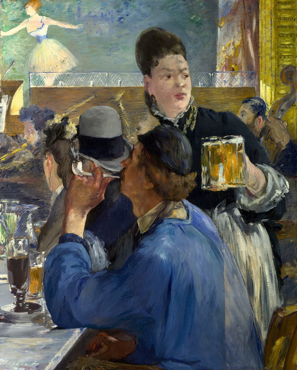 Koutek kavárny-koncert od Édouard Manet