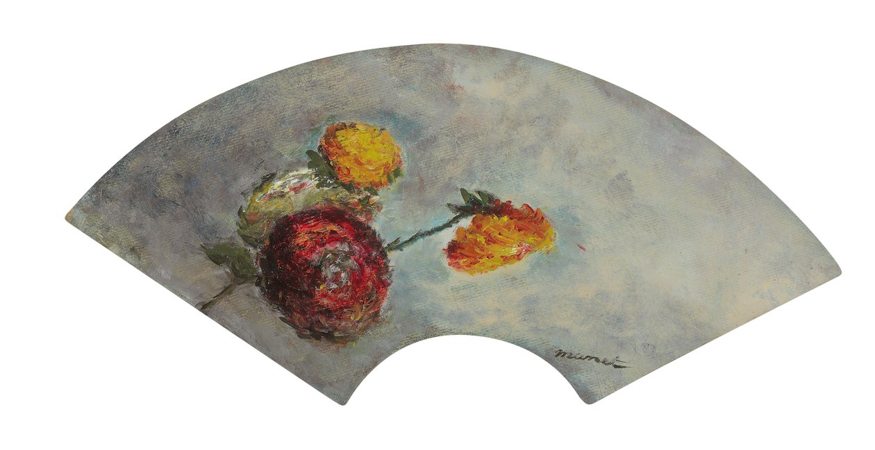Jiřinky, 1881 od Édouard Manet