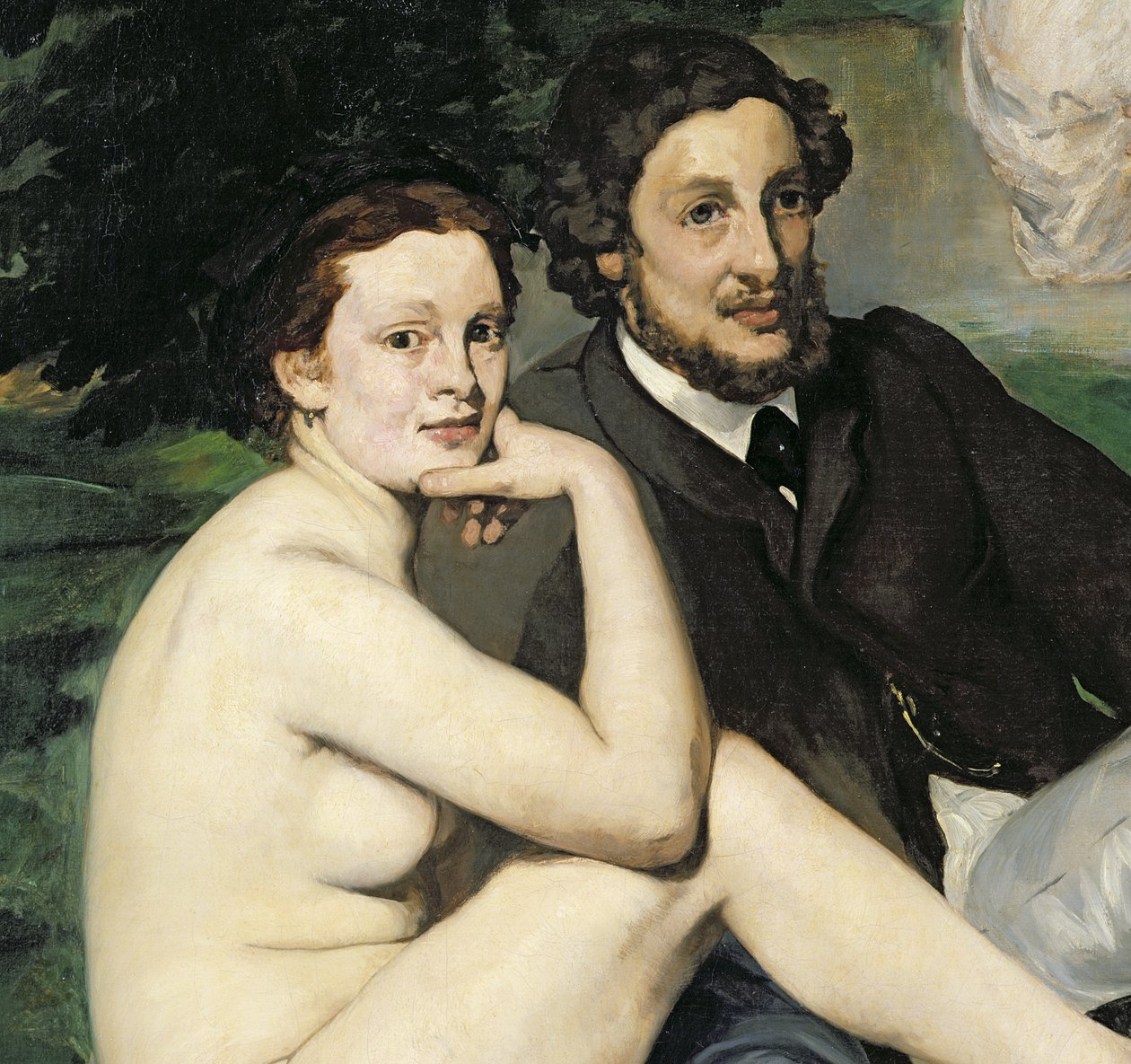 Dejeuner sur lHerbe, 1863 (detail 2310) od Édouard Manet