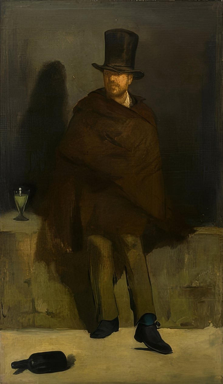 Piják absinthu. 1859 od Édouard Manet
