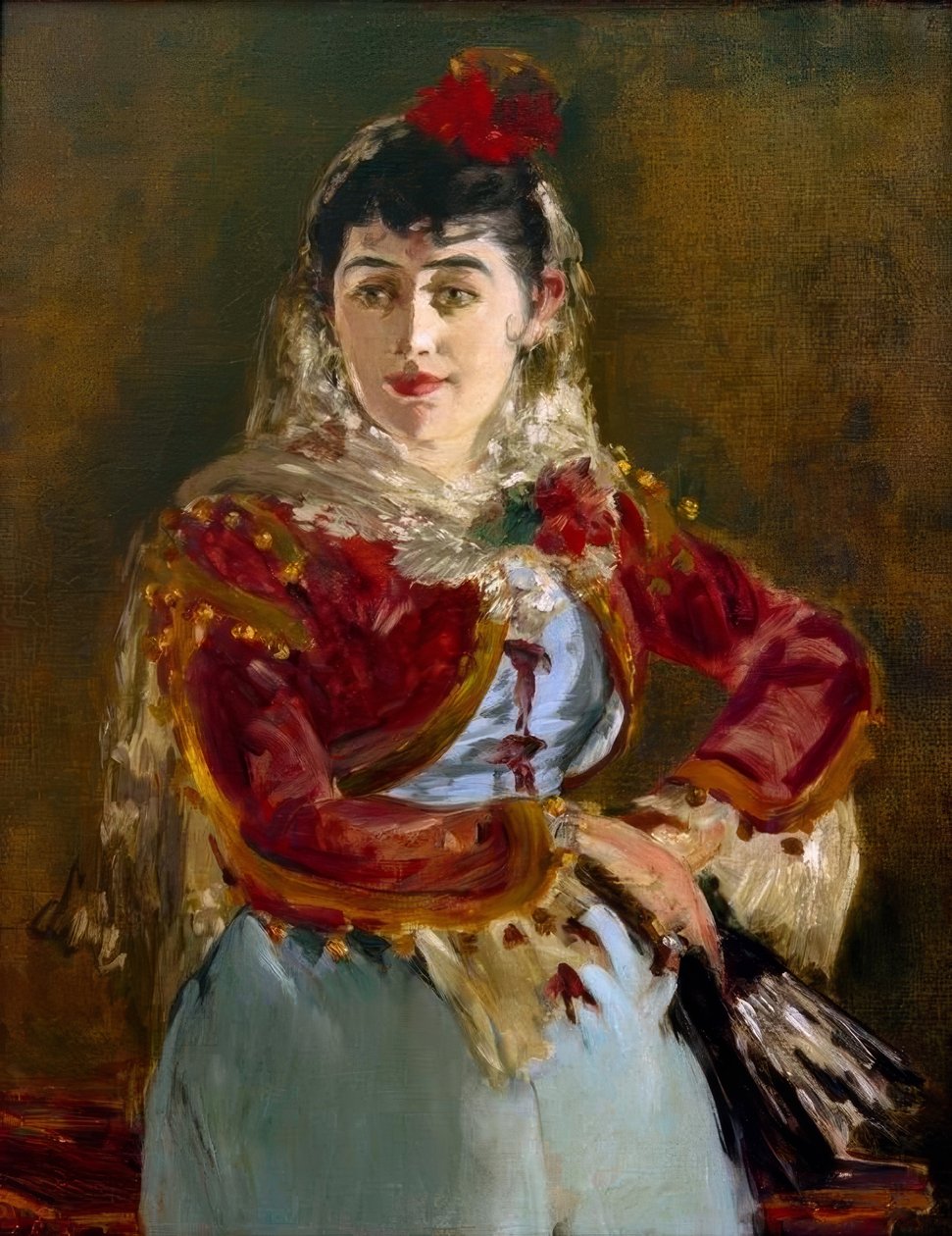 Emilie Ambre jako Carmen od Édouard Manet