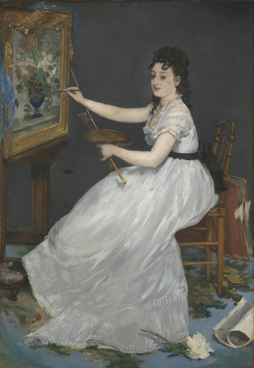 Eva Gonzalès, 1870 od Édouard Manet
