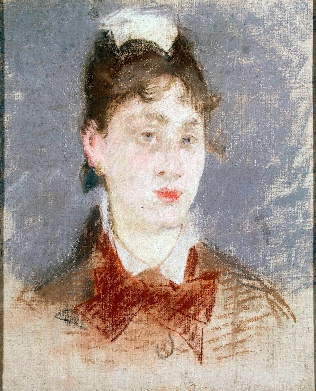 Dívka v křídlovém límci, c1880 od Édouard Manet