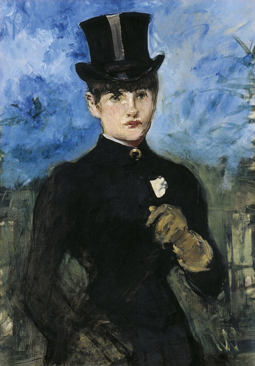 Jezdkyně, Fullface, c. 1882 od Édouard Manet