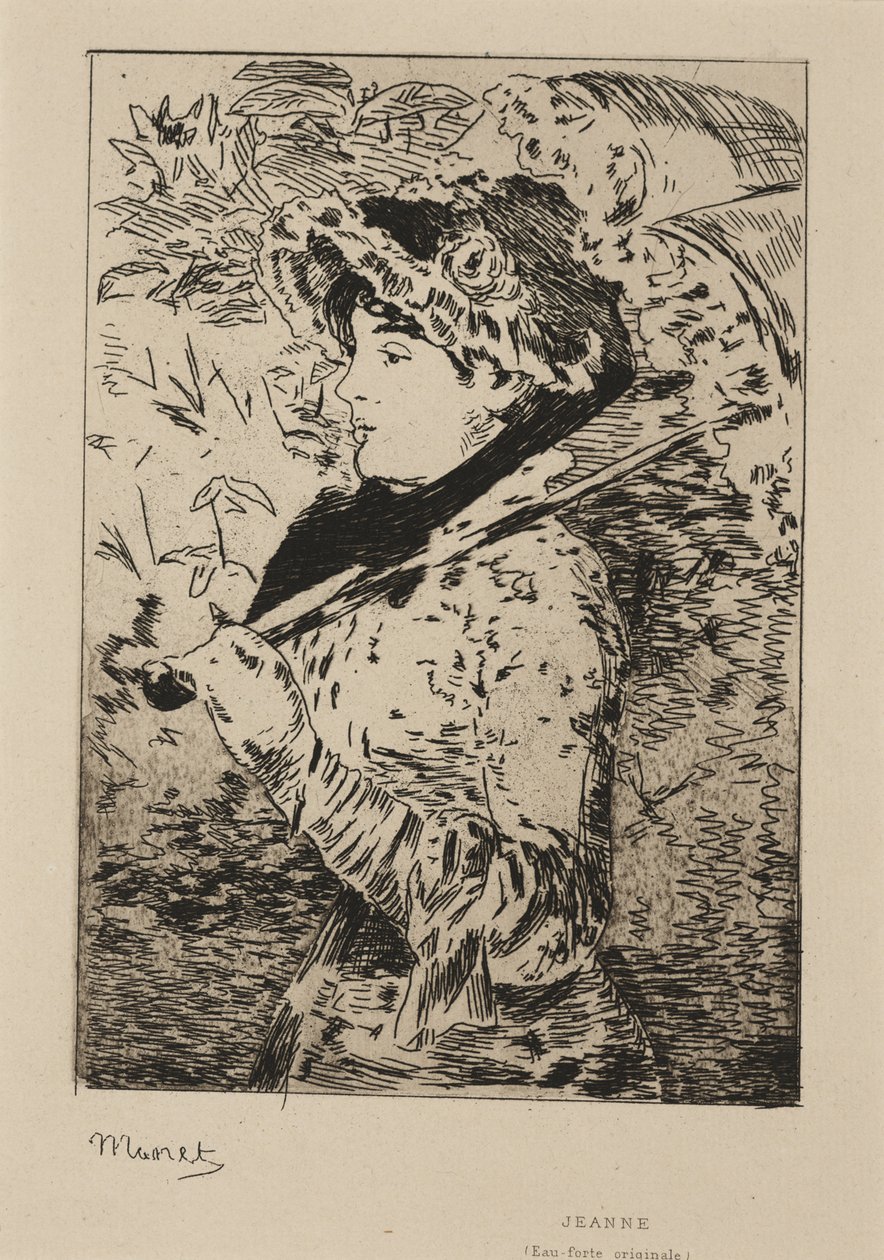 Jeanne: Jaro od Édouard Manet