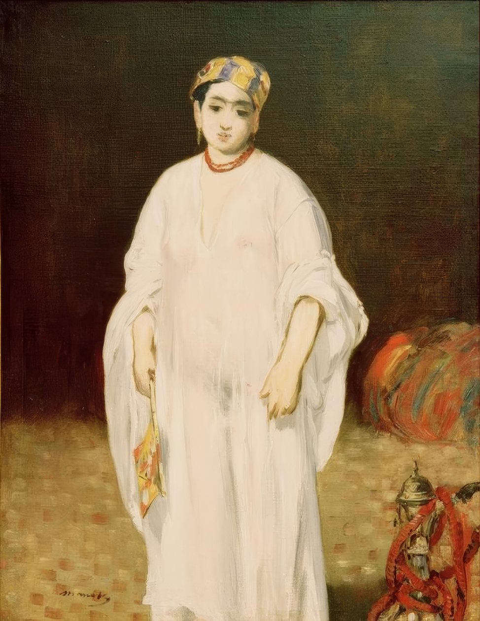 Mladá žena v orientálním kostýmu (La Sultane) od Édouard Manet