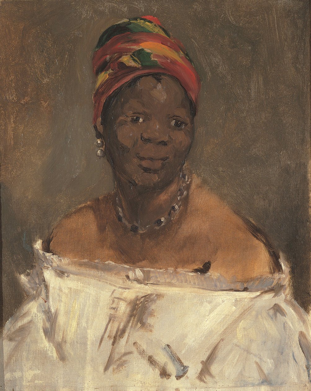 Negress, 1862-1863. od Édouard Manet