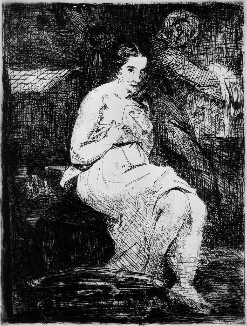 La Toilette, 1861 od Édouard Manet