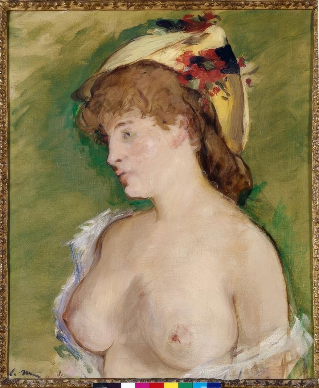 Polonahá blondýna od Édouard Manet