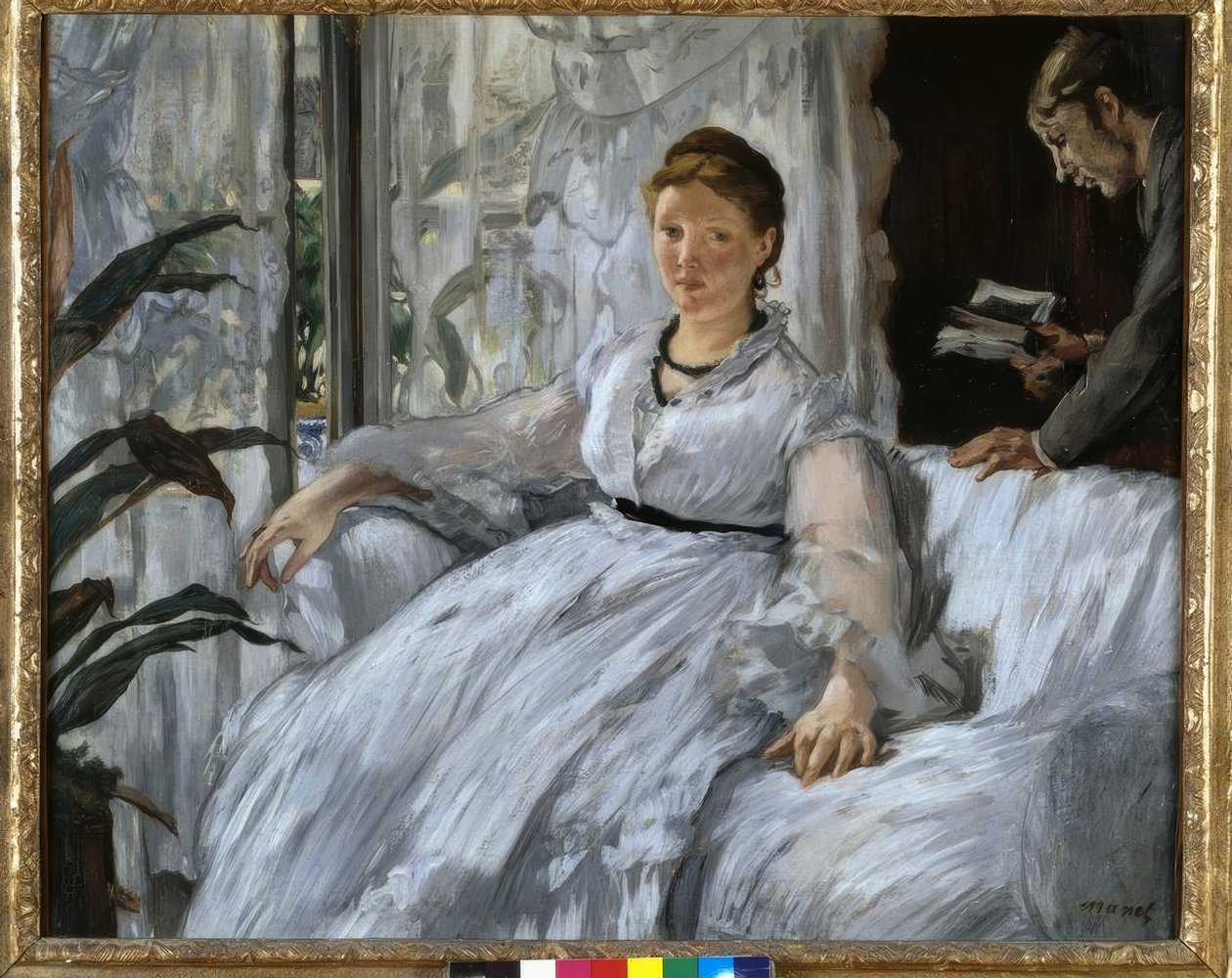 Čtení od Édouard Manet