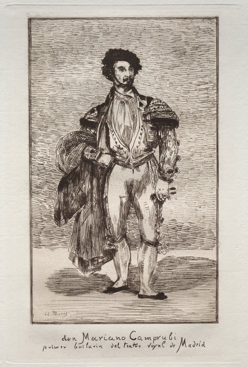 Tanečnice (Don Mariano Camprubi) od Édouard Manet