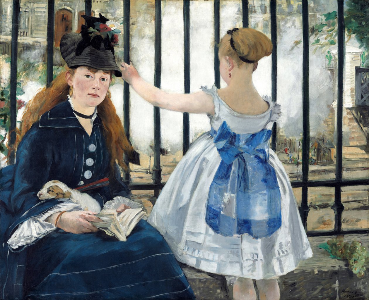 Železnice od Édouard Manet