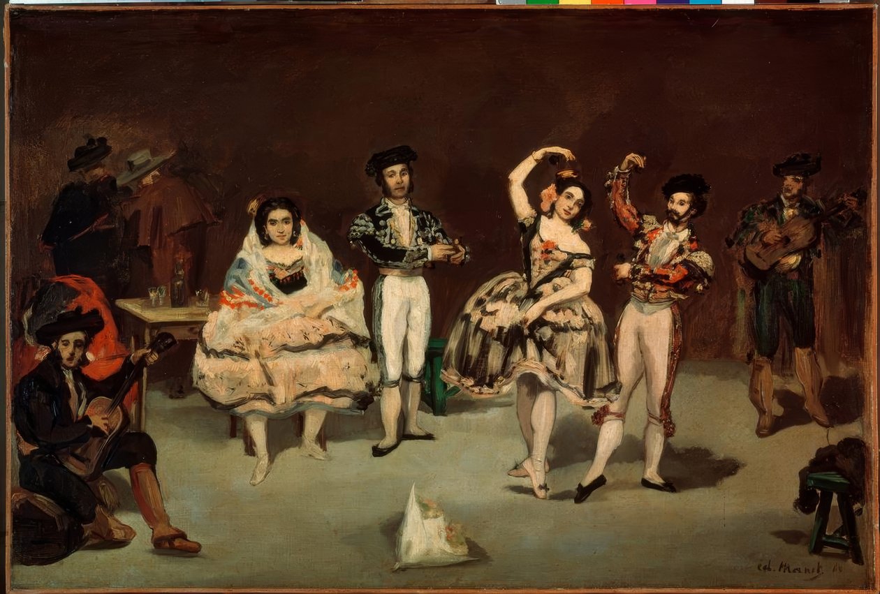 Španělský balet od Édouard Manet