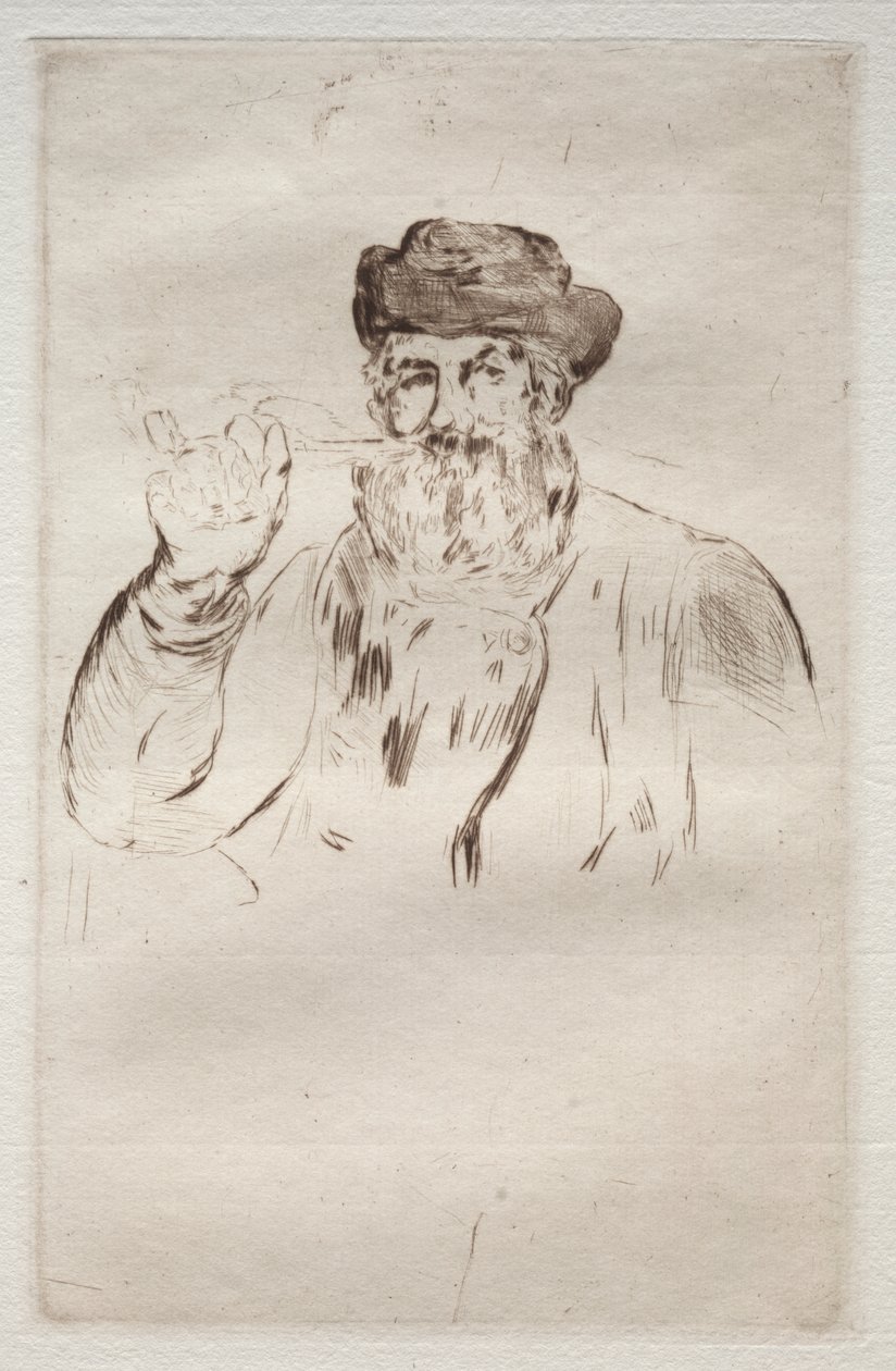 Kuřák od Édouard Manet