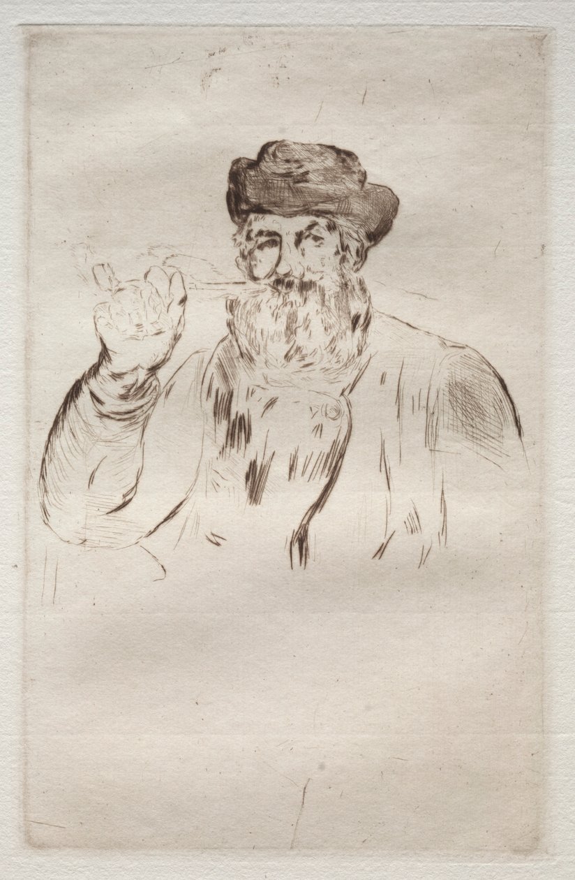 Le fumeur. od Édouard Manet