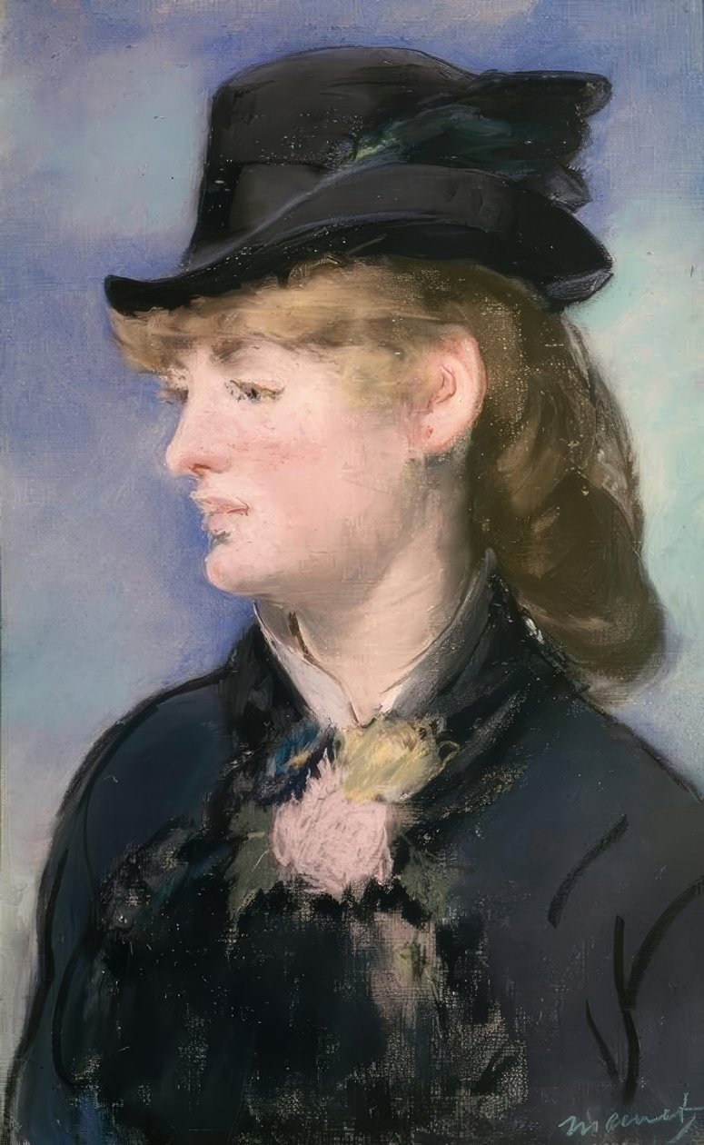 Model servírky v baru Folies-Bergère od Édouard Manet