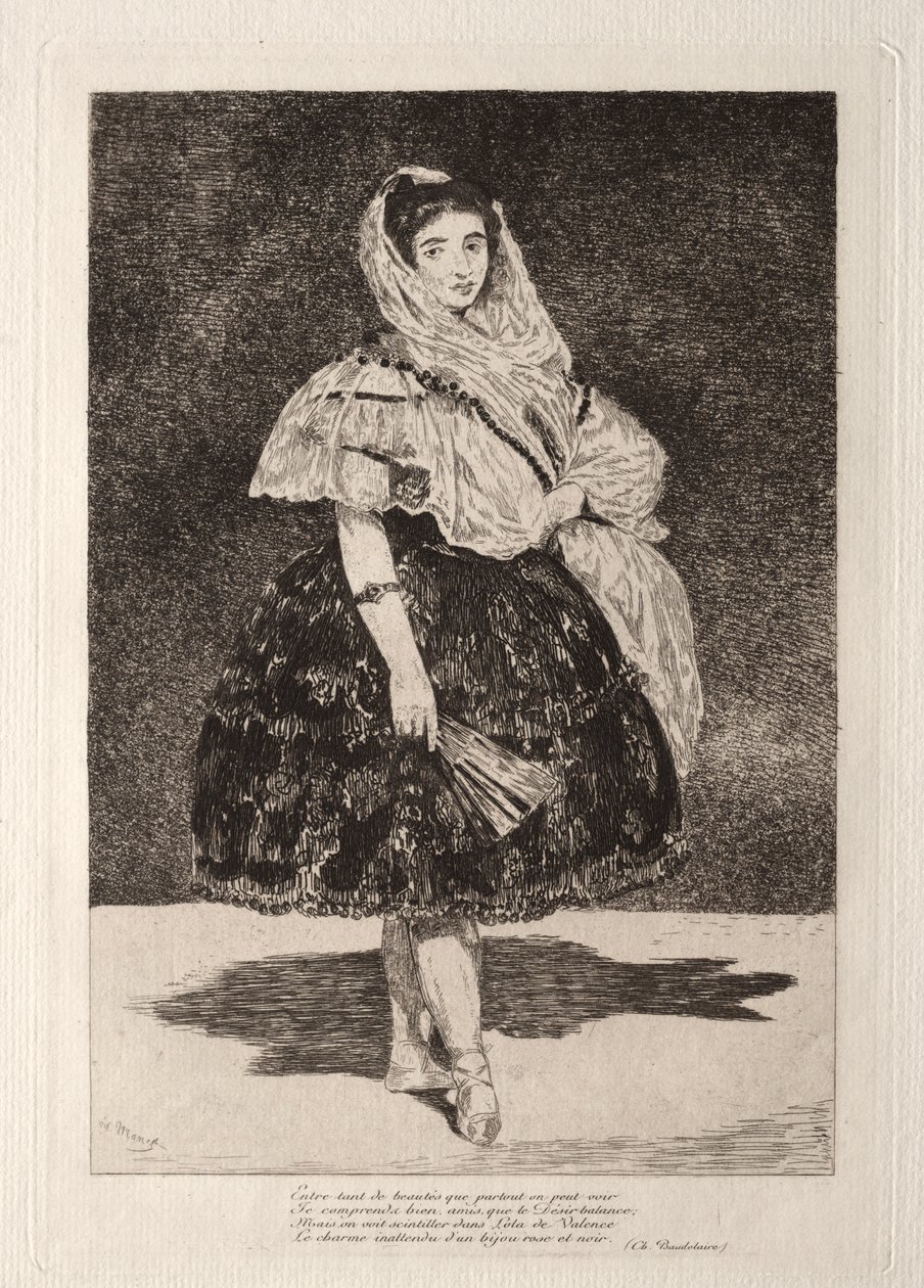 Lola de Valencia od Édouard Manet