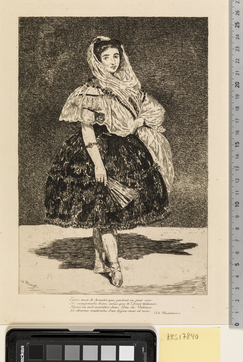 Lola de Valencia od Édouard Manet