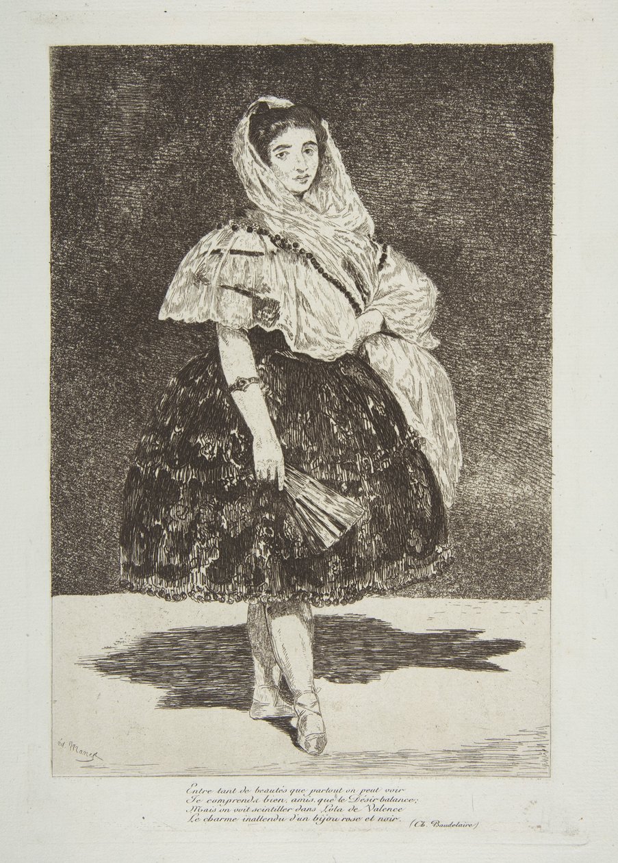 Lola de Valence od Édouard Manet