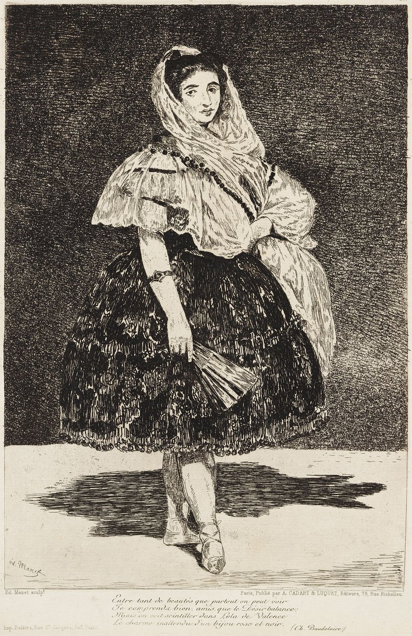 Lola de Valence od Édouard Manet
