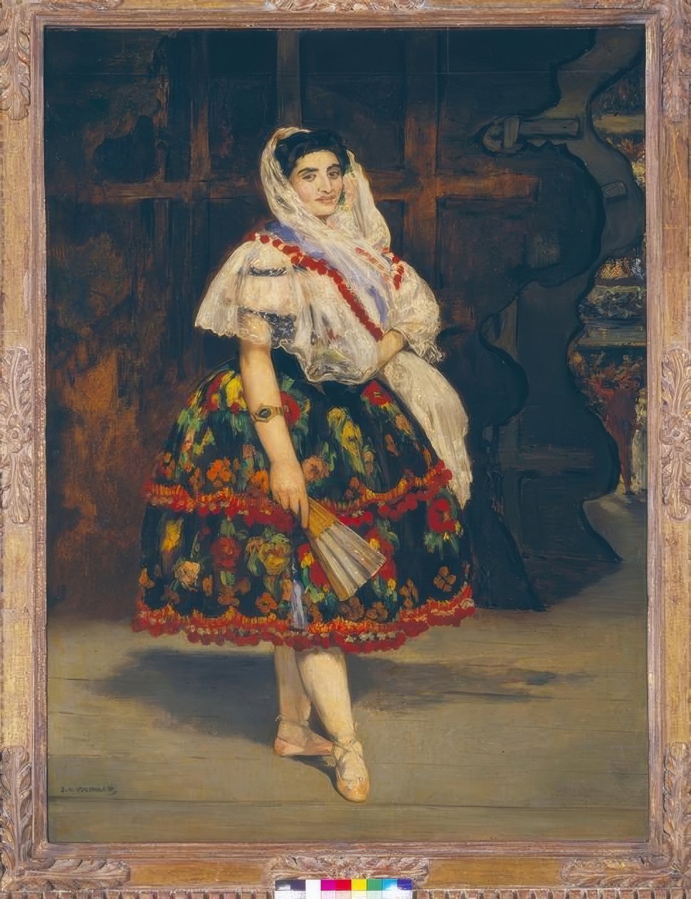 Lola z Valencie od Édouard Manet