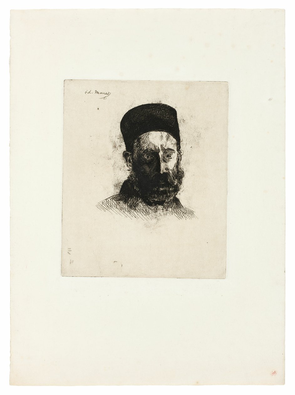 M. Manet (Umělcův otec) II od Édouard Manet