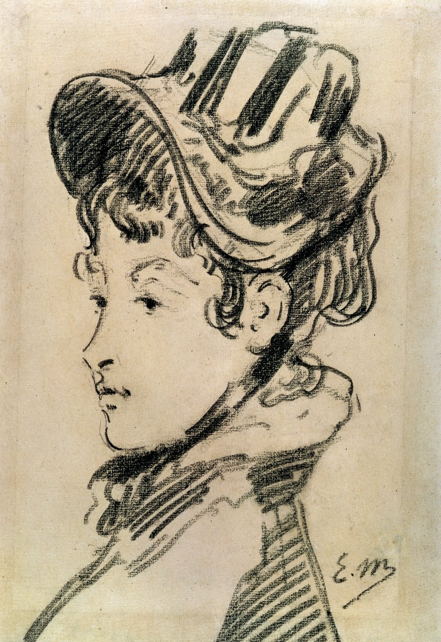 Madame Jules Guillemet, c1880. od Édouard Manet